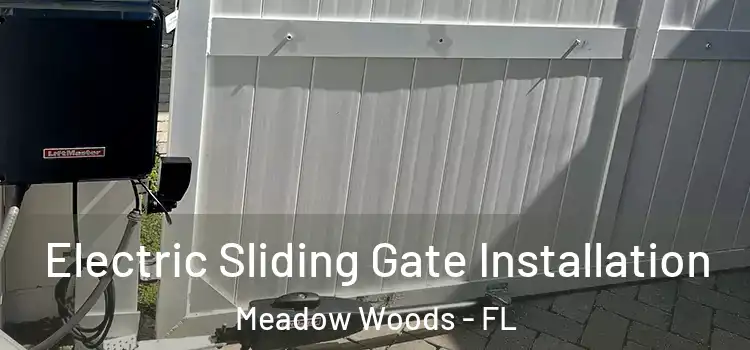 Electric Sliding Gate Installation Meadow Woods - FL